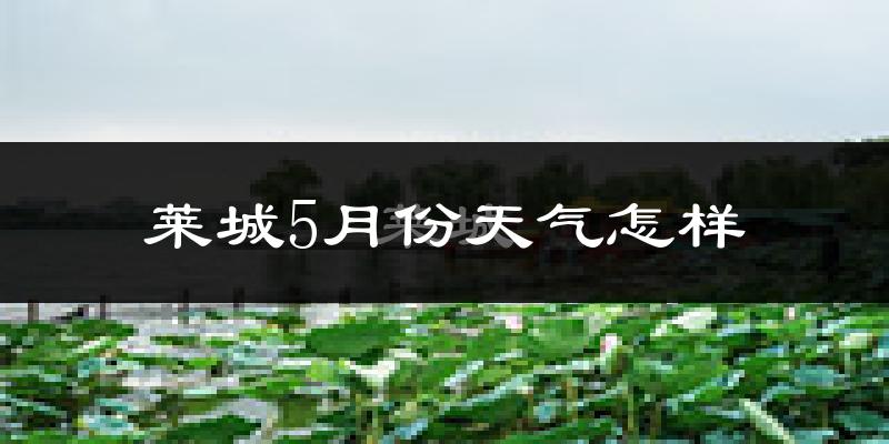 莱城5月份天气怎样?莱城五月冷不冷?