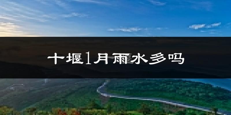十堰1月雨水多吗?